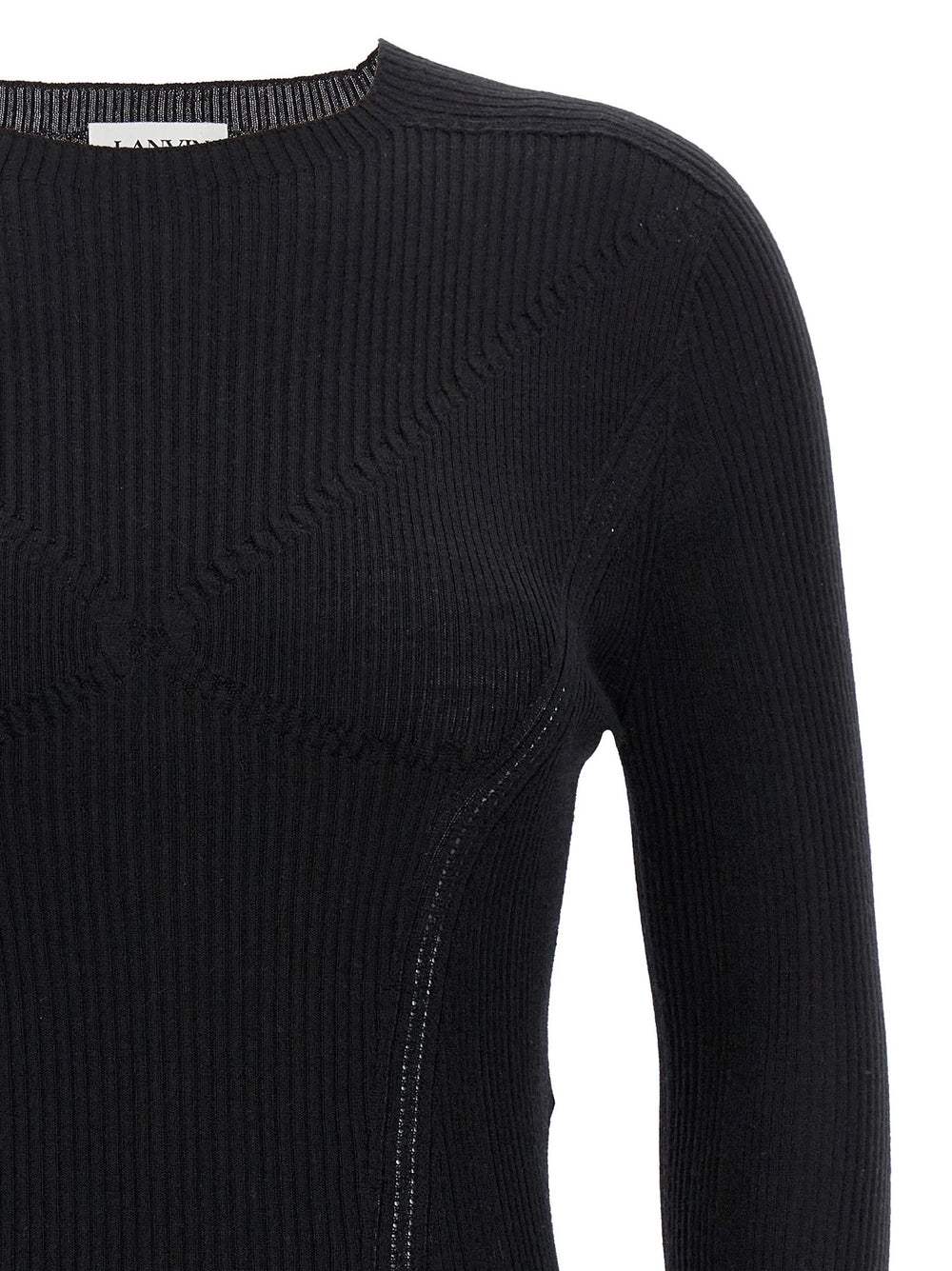 Lanvin Black Cashmere Cardigan - S