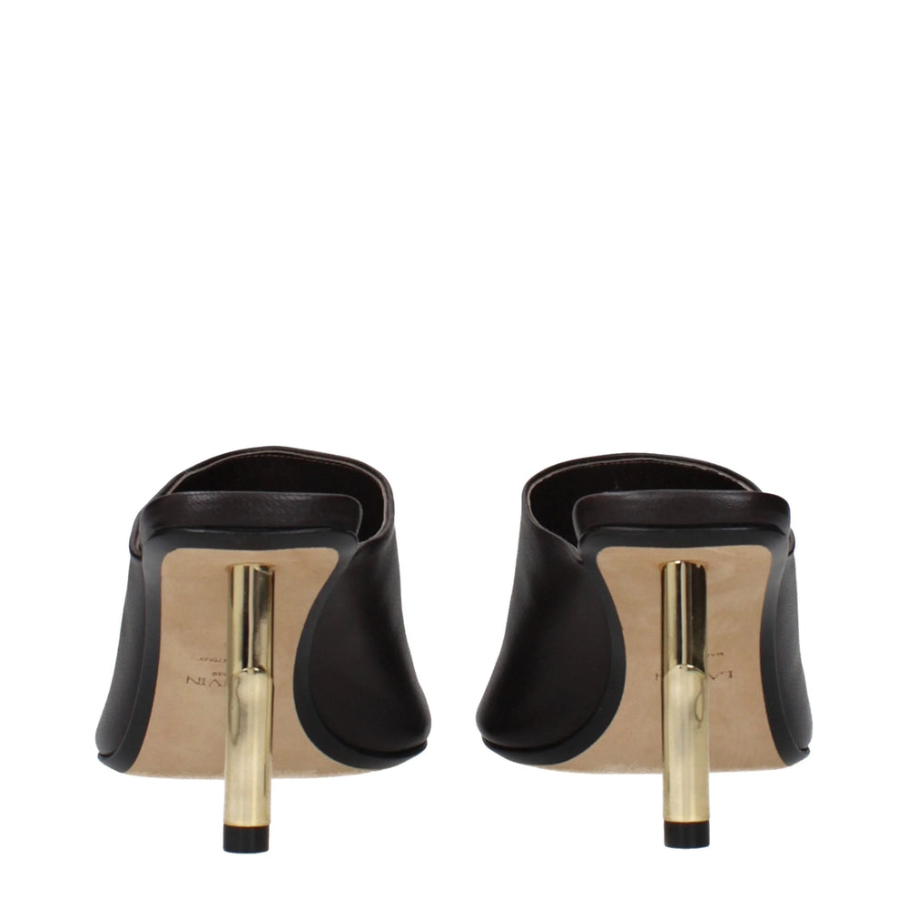 Lanvin Fekete bőrön készült pumpsz
