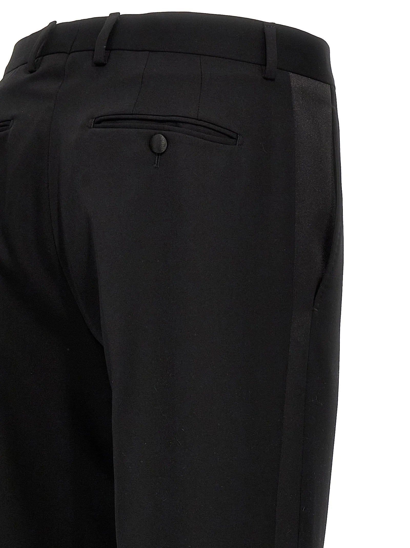 Lanvin Black Wool Dress Pants - IT50 | L