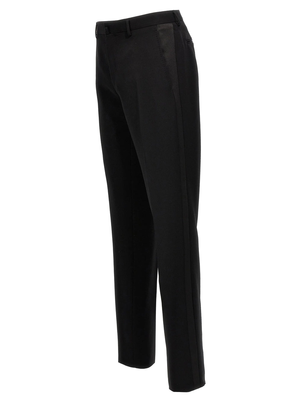 Lanvin Black Wool Dress Pants - IT50 | L