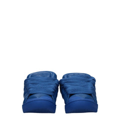Lanvin Blue Leather Low Tops - EU41/US8