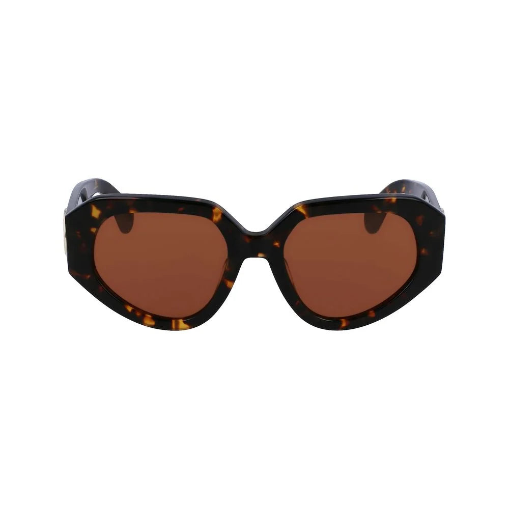 Lanvin Brown Acetate Sunglasses - Sunglasses