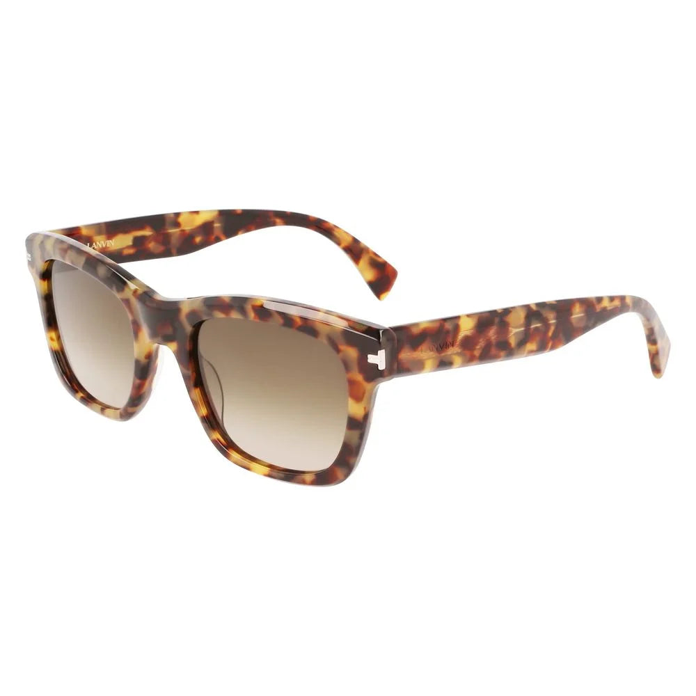 Lanvin Brown Acetate Sunglasses - Sunglasses