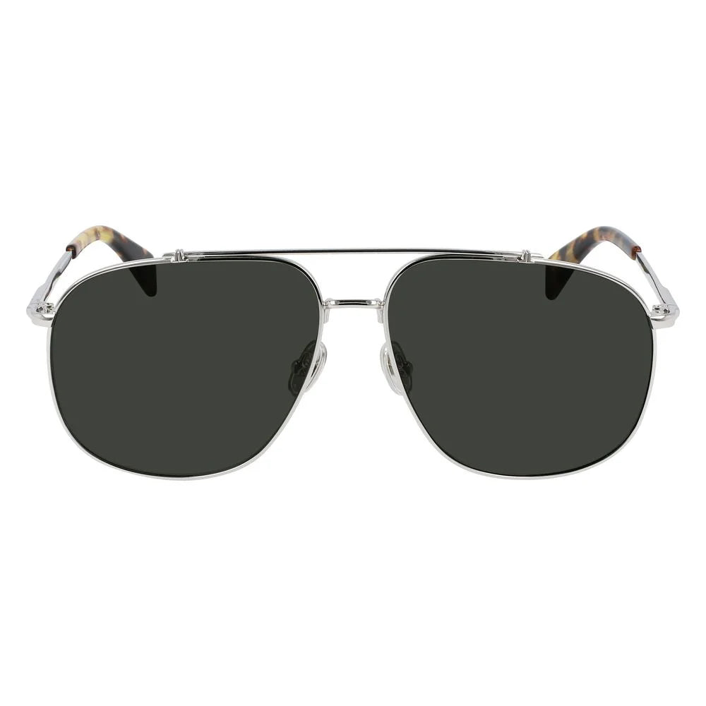 Lanvin Gray Metal Sunglasses - Sunglasses