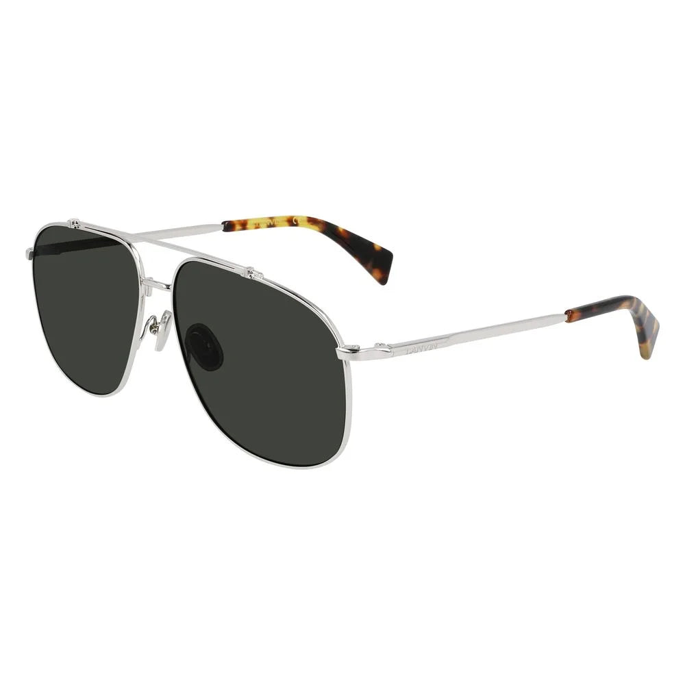 Lanvin Gray Metal Sunglasses - Sunglasses