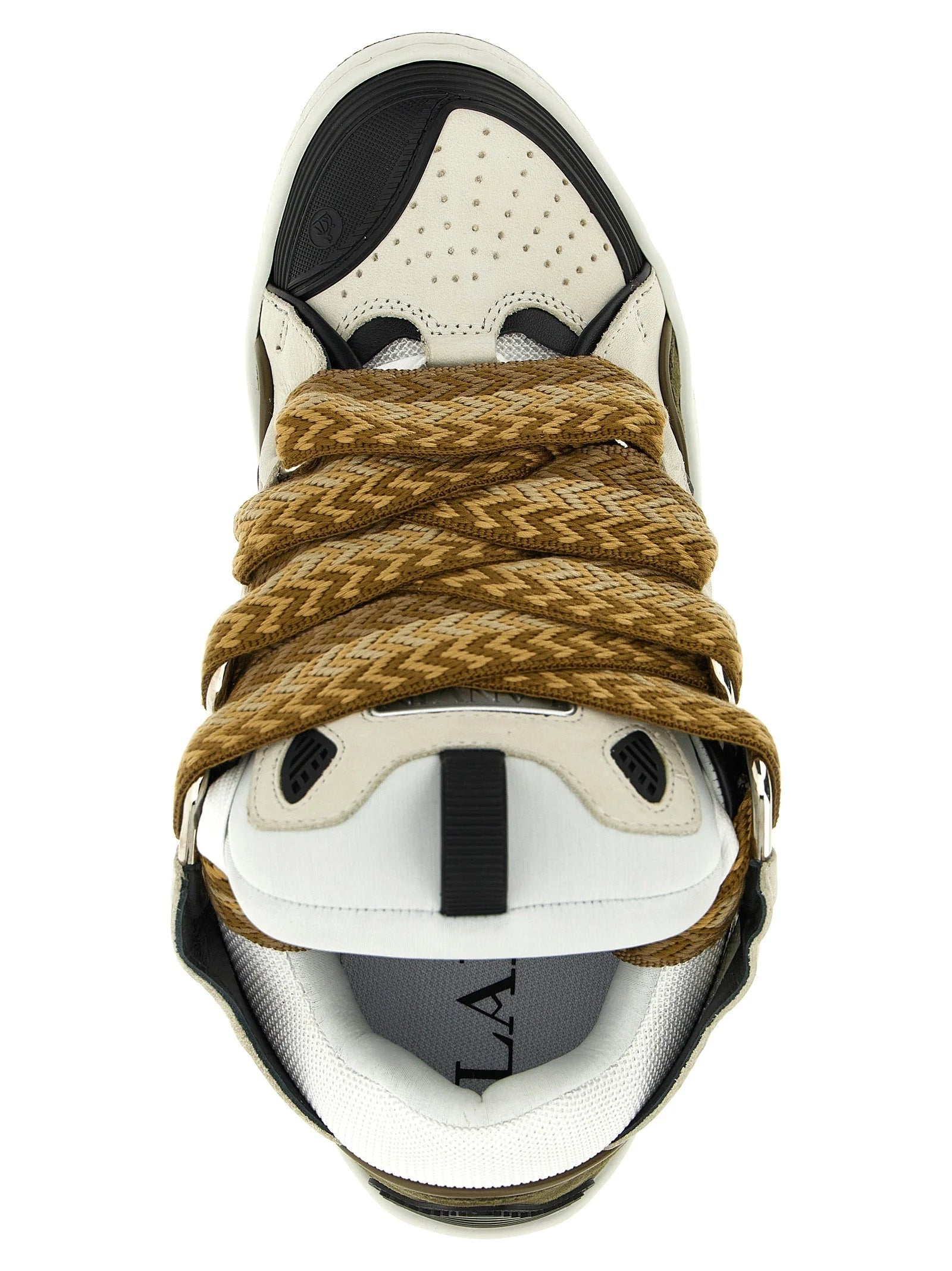 Lanvin Multicolor Calf Leather Bos Taurus Chunky Sneakers - EU 41 | US 8