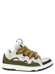 Lanvin Multicolor Calf Leather Bos Taurus Chunky Sneakers - EU 41 | US 8