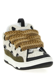 Lanvin Multicolor Calf Leather Bos Taurus Chunky Sneakers - EU 41 | US 8