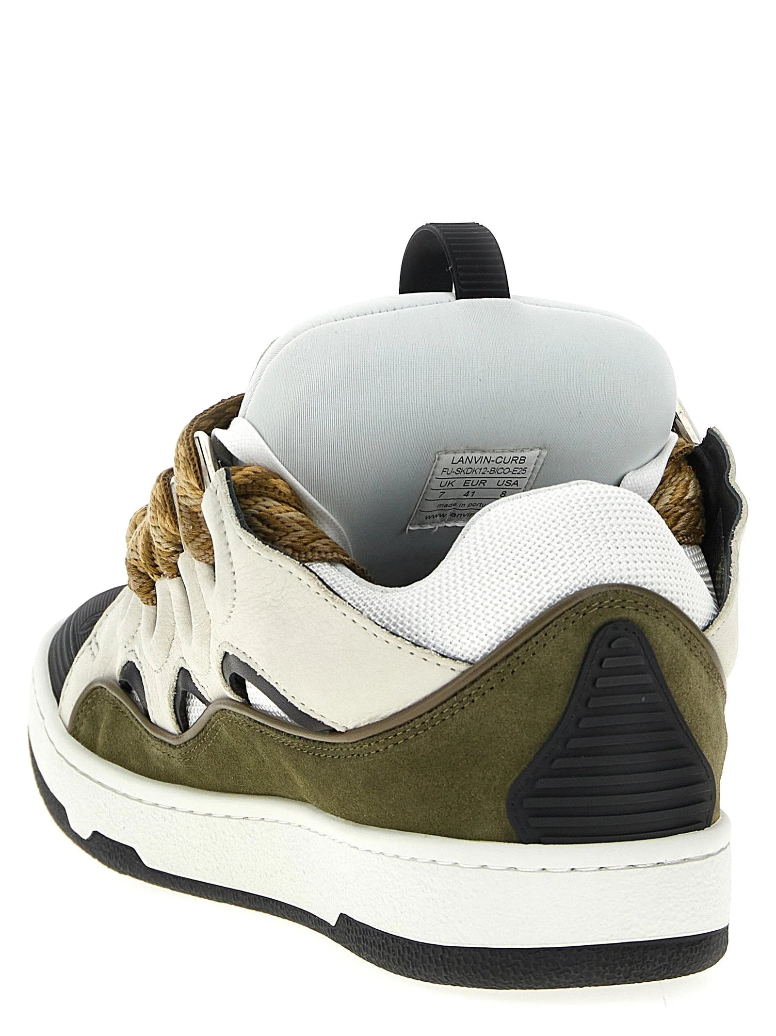 Lanvin Multicolor Calf Leather Bos Taurus Chunky Sneakers - EU 41 | US 8