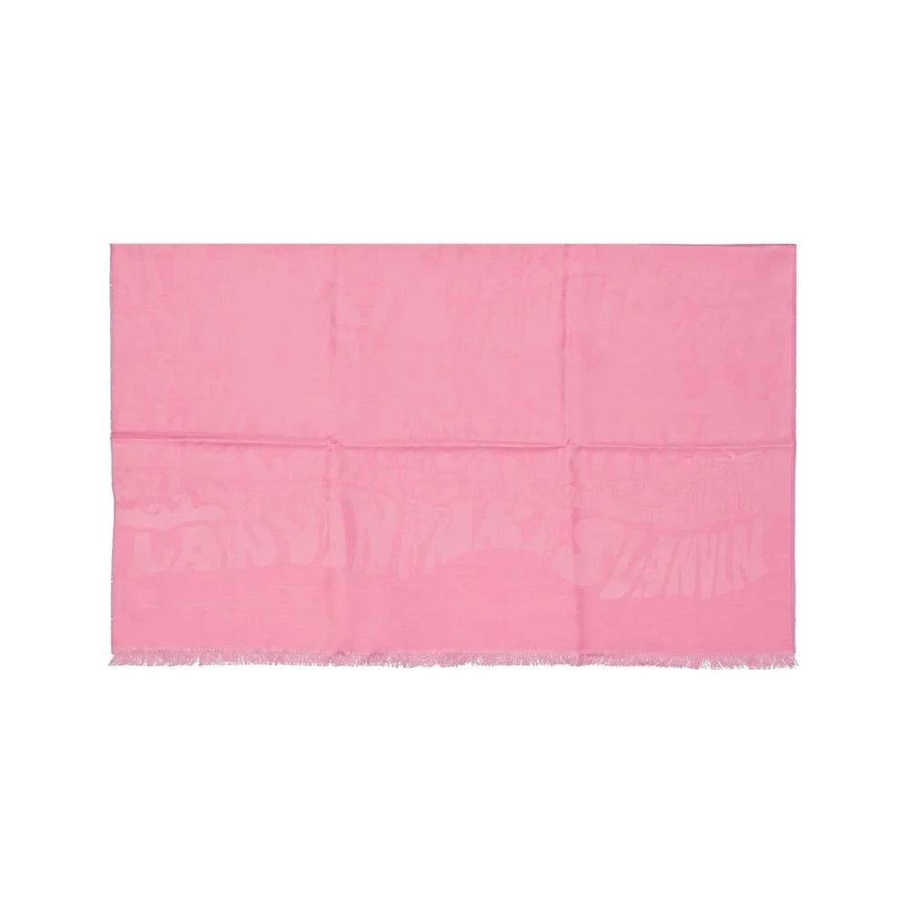 Lanvin Multicolor Silk Scarf