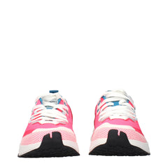 Lanvin Pink Fabric Athletic Sneakers - EU40/US7