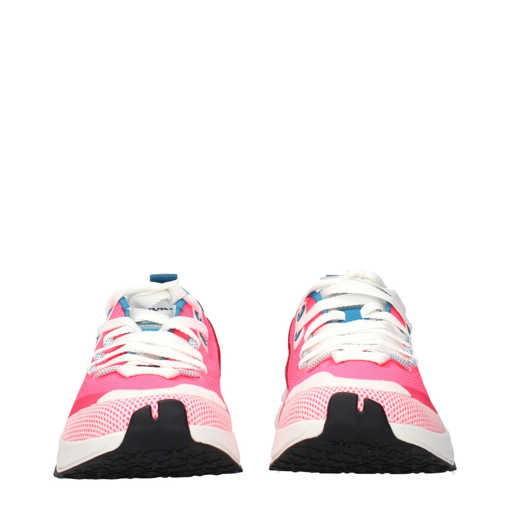 Lanvin Pink Fabric Athletic Sneakers - EU40/US7