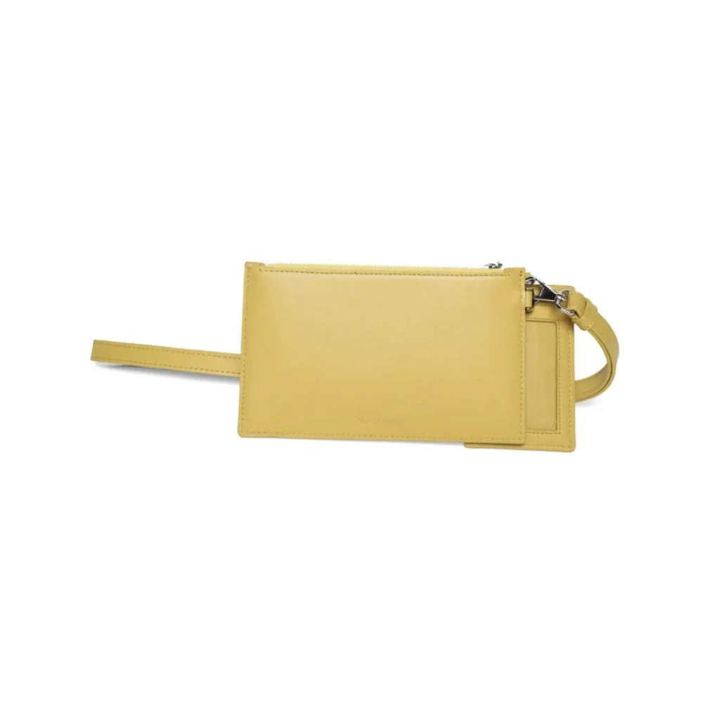 Lanvin ’Sunshine Yellow Leather Men Wallet’ - Wallets