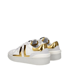 Lanvin White Fabric Low Tops - EU37/US7