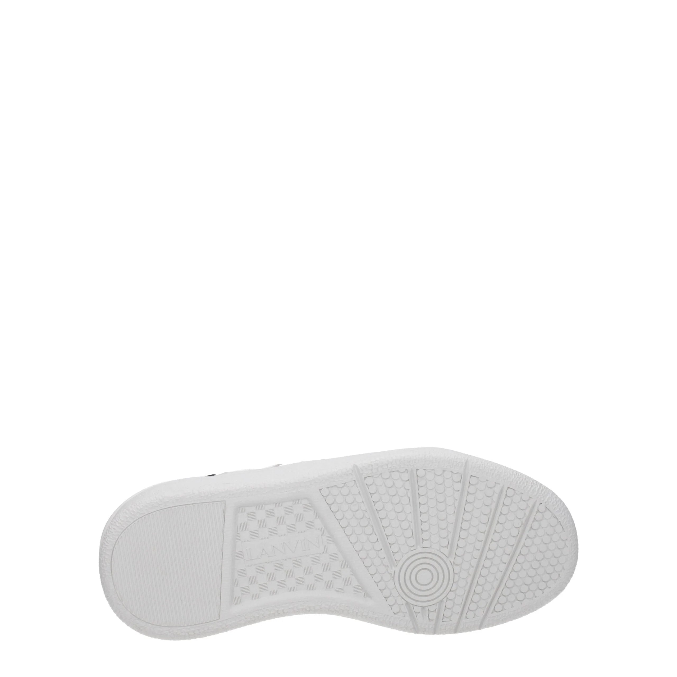 Lanvin White Fabric Low Tops - EU37/US7