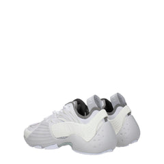 Lanvin White Leather Athletic Sneakers