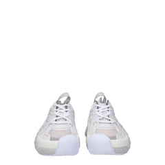 Lanvin White Leather Athletic Sneakers