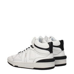 Lanvin White Leather High Tops - EU40/US7