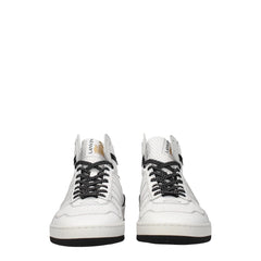 Lanvin White Leather High Tops - EU40/US7