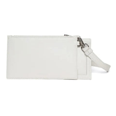Lanvin White Leather Men Wallet - Wallets