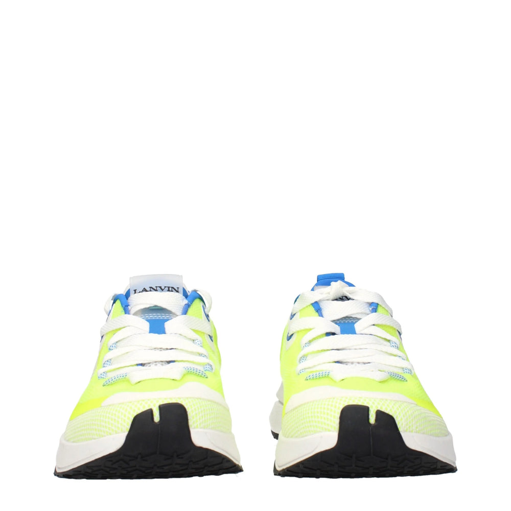 Lanvin Yellow Fabric Athletic Sneakers - EU40/US7