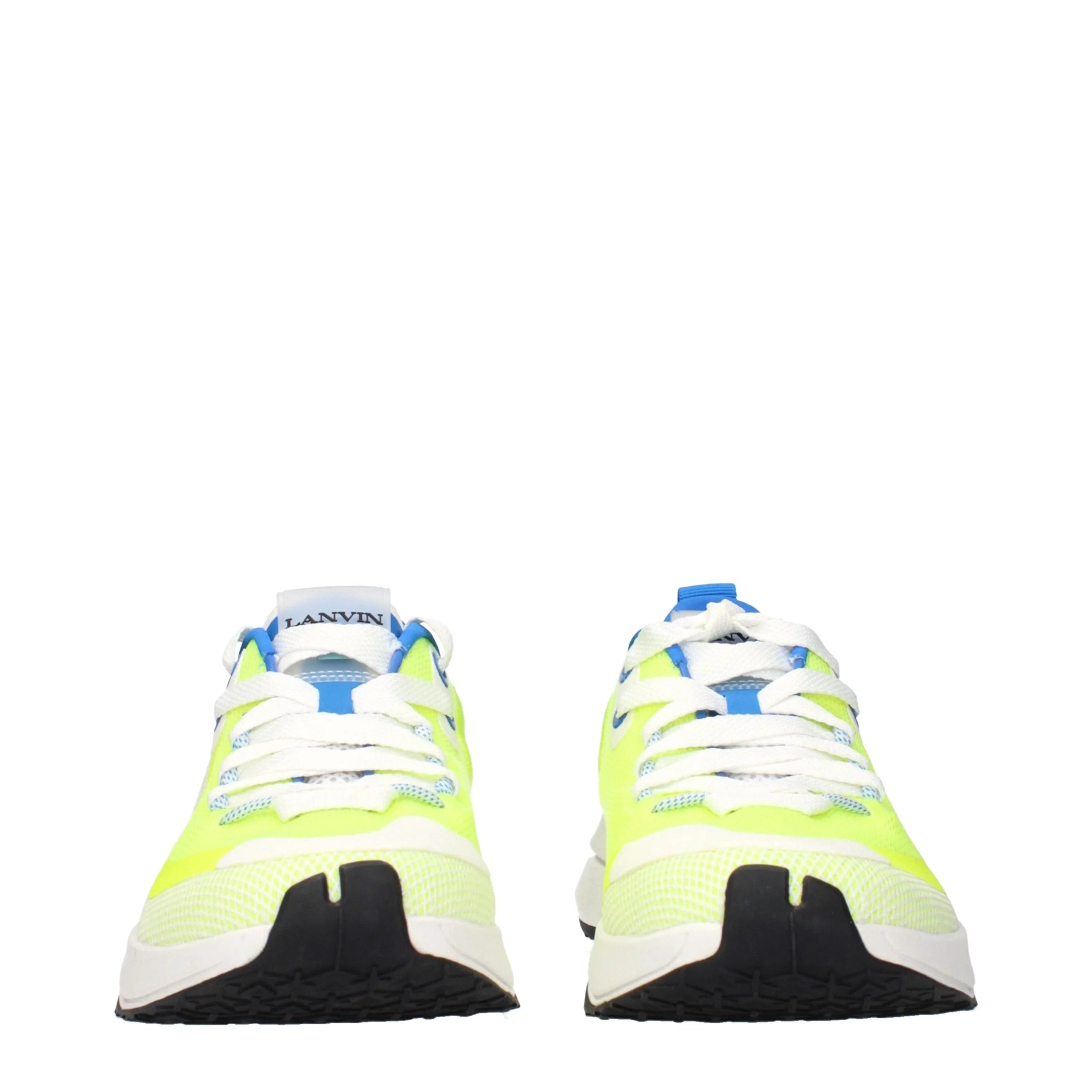 Lanvin Yellow Fabric Athletic Sneakers - EU40/US7