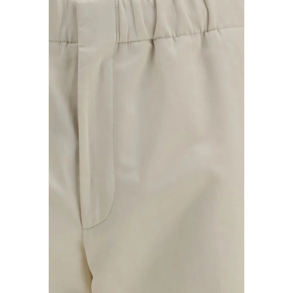 Lardini Beige Cotton Casual Pants