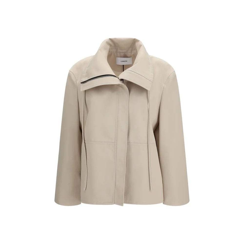 Lardini Beige Polyester Coat - IT40 | M