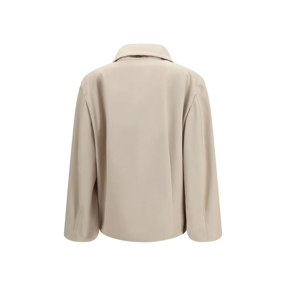 Lardini Beige Polyester Coat - IT40 | M