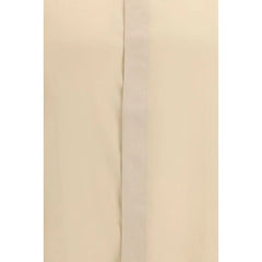 Lardini Beige Tencel Dress Shirt