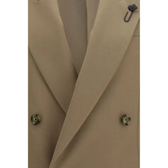 Lardini Beige Wool Oves Aries Blazer