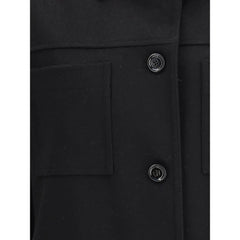 Lardini Black Fleece Wool Clothing - IT42 | L