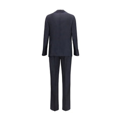 Lardini Blue Cotton Two-Piece Suit