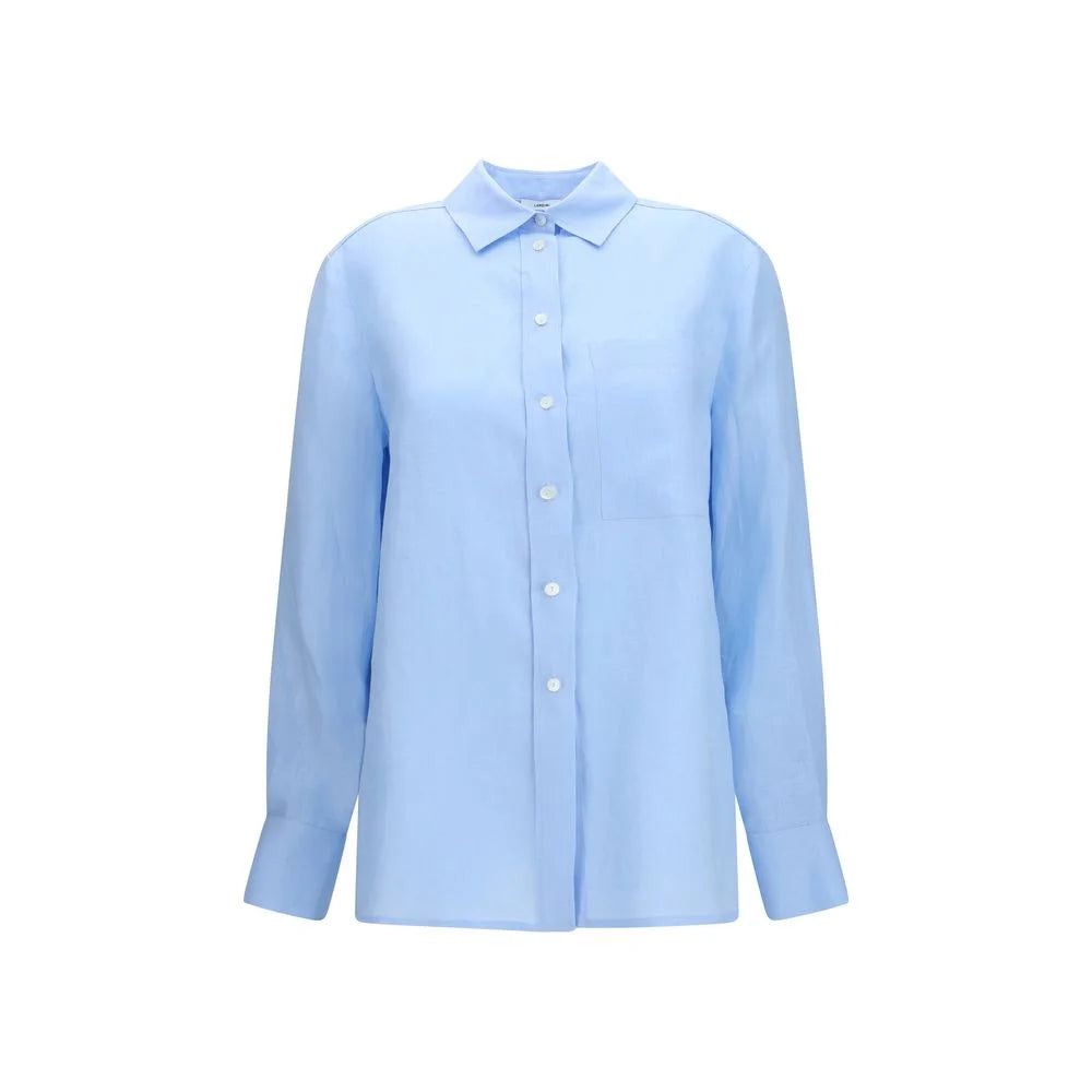 Lardini Blå linneskjorta - IT40 | M