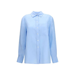 Lardini Blå linneskjorta - IT40 | M