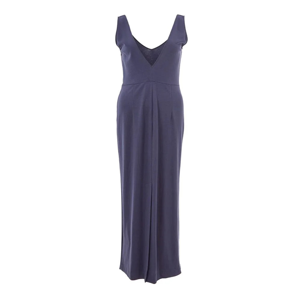 Lardini Blue Viscose Long - Dresses