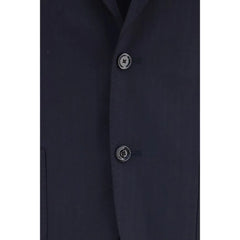 Lardini Blue Wool Oves Aries Two-Piece Suit