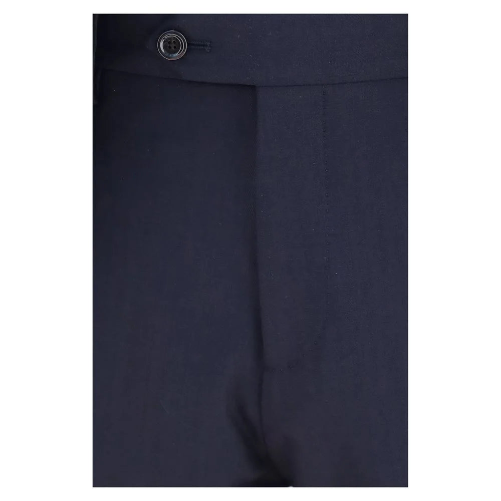 Lardini Blue Wool Oves Aries Two-Piece Suit