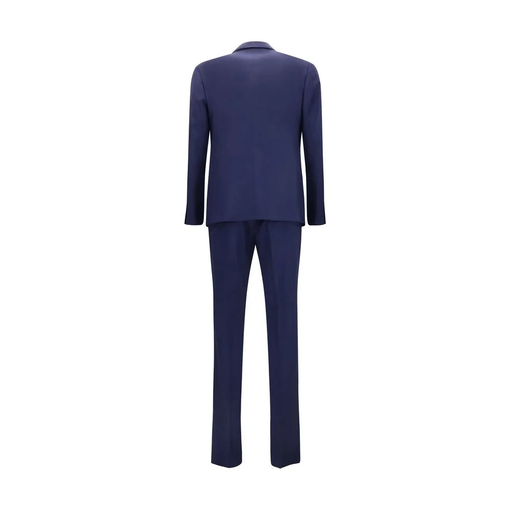Lardini Blue Wool Oves Aries Two-Piece Suit - IT50 | L