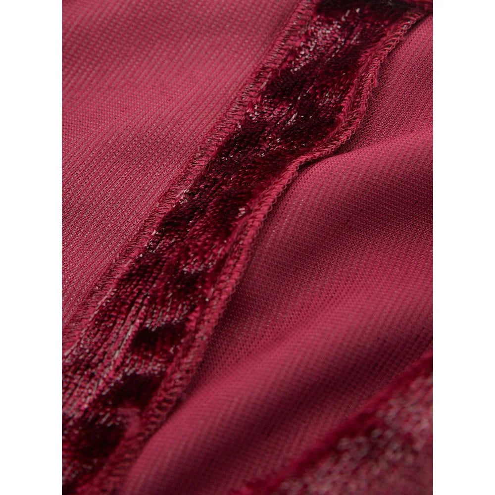 Lardini Bordeaux Polyester Cocktail - IT40|S