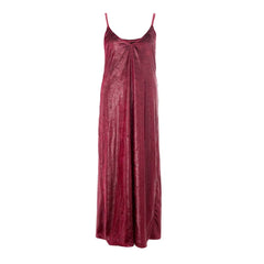 Lardini Bordeaux Polyester Cocktail - IT40|S - Dresses
