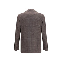 Lardini Brown Wool Oves Aries Blazer