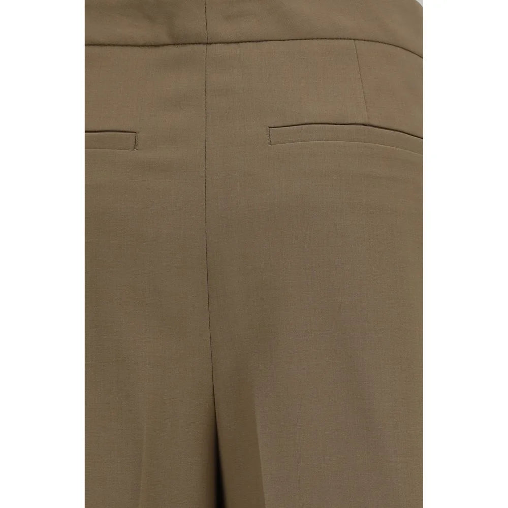 Lardini Brown Wool Oves Aries Casual Pants