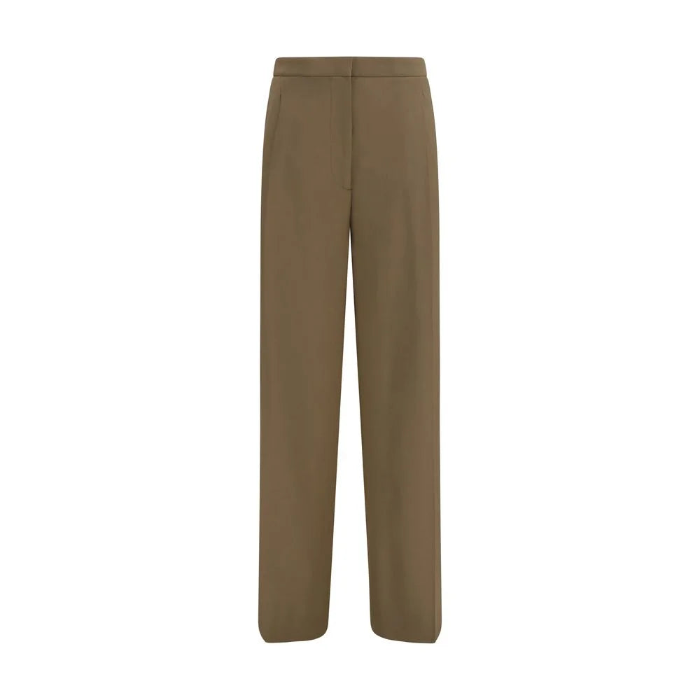 Lardini Brown Wool Oves Aries Casual Pants