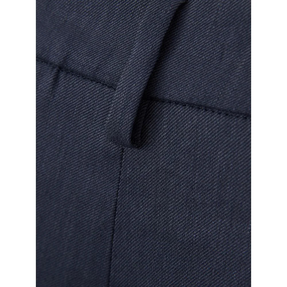 Lardini Chic Blue Linen Trousers - IT40|S - Trousers