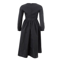 Lardini Elegant Black Polyester Dress - IT40|S - Dresses