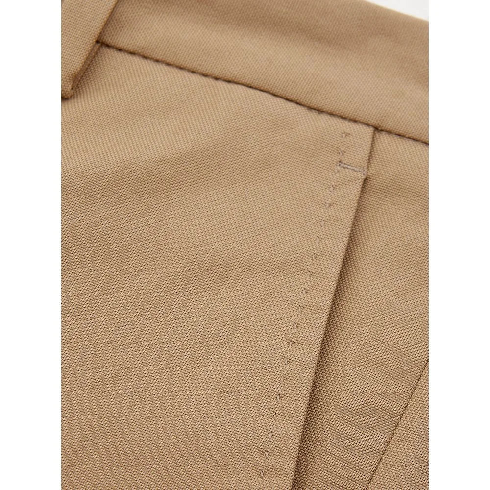 Lardini Elegant Brown Cotton Trousers for Women - IT38|XS - Trousers