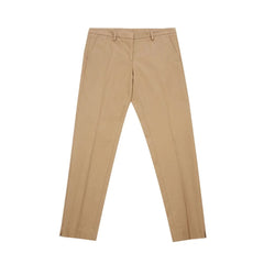 Lardini Elegant Brown Cotton Trousers for Women - IT38|XS - Trousers