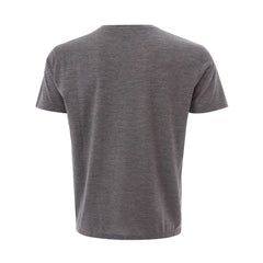 Lardini Elegant Gray Woolen Designer T-Shirt - XXL - T-Shirts