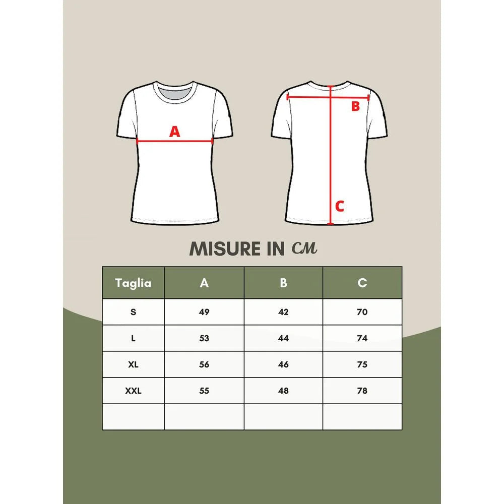 Lardini Elegant Gray Woolen Designer T-Shirt - XXL - T-Shirts